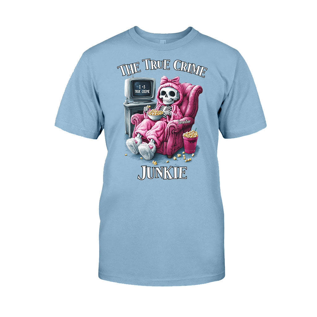 The True Crime Junkie - Personalized T-shirt And Hoodie