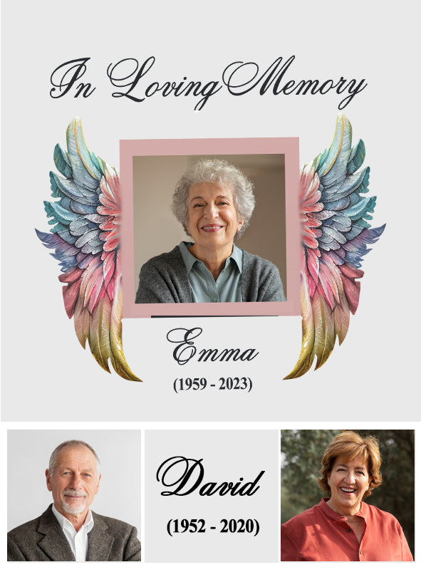 In Loving Memory - Personalized Memorial Decal Die Cut
