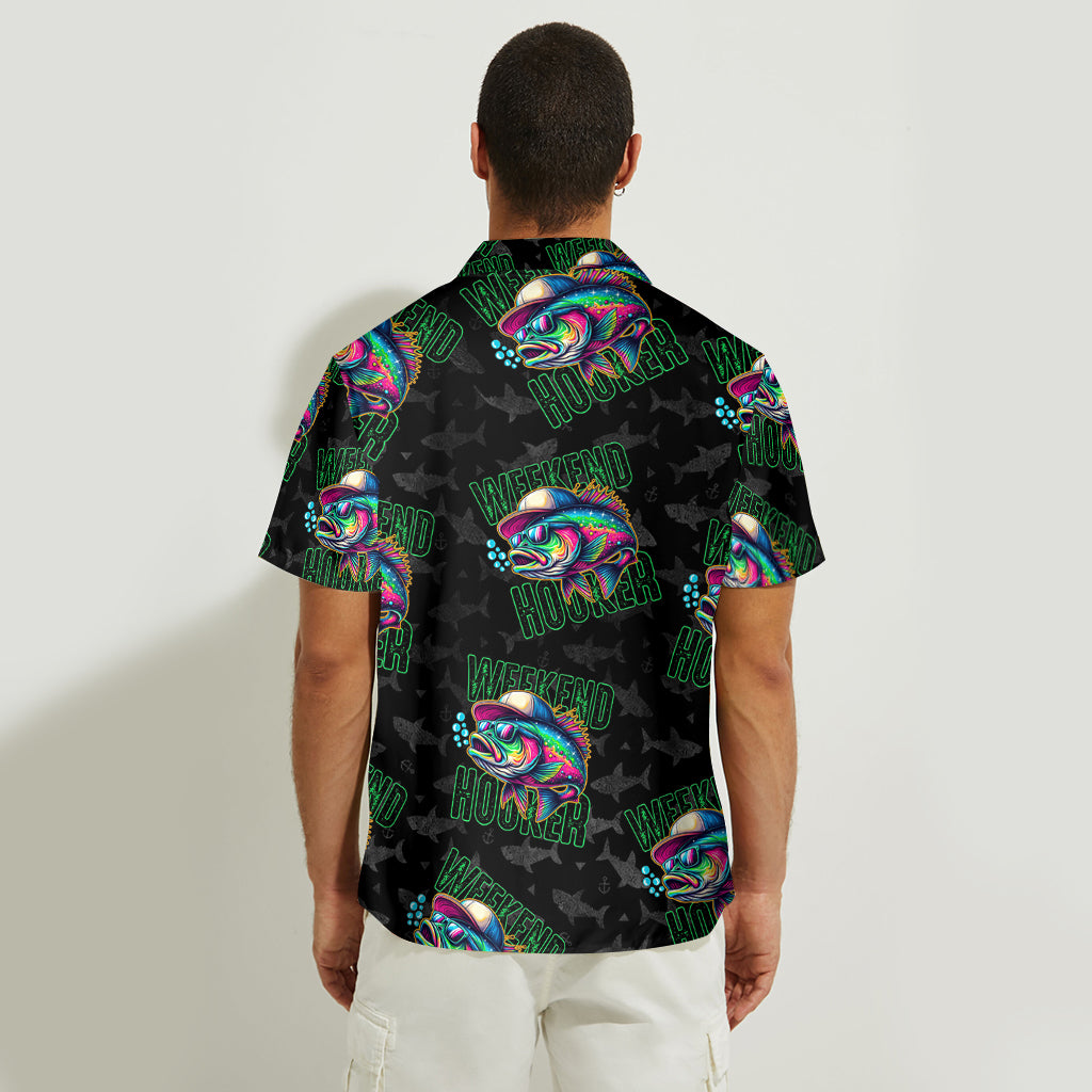 Weekend Hooker - Personalized Fishing Hawaiian Shirt