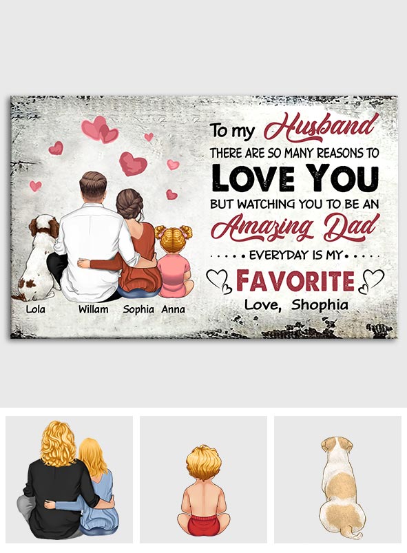 There Are So Many Reasons To Love You - Personalized Couple Canvas And Poster
