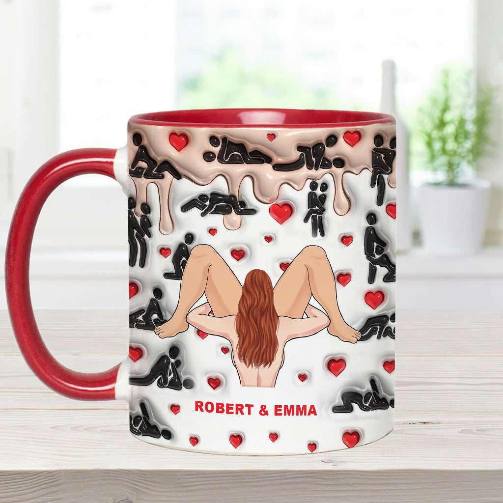 Spit On That Thang - Personalized Couple Accent Mug