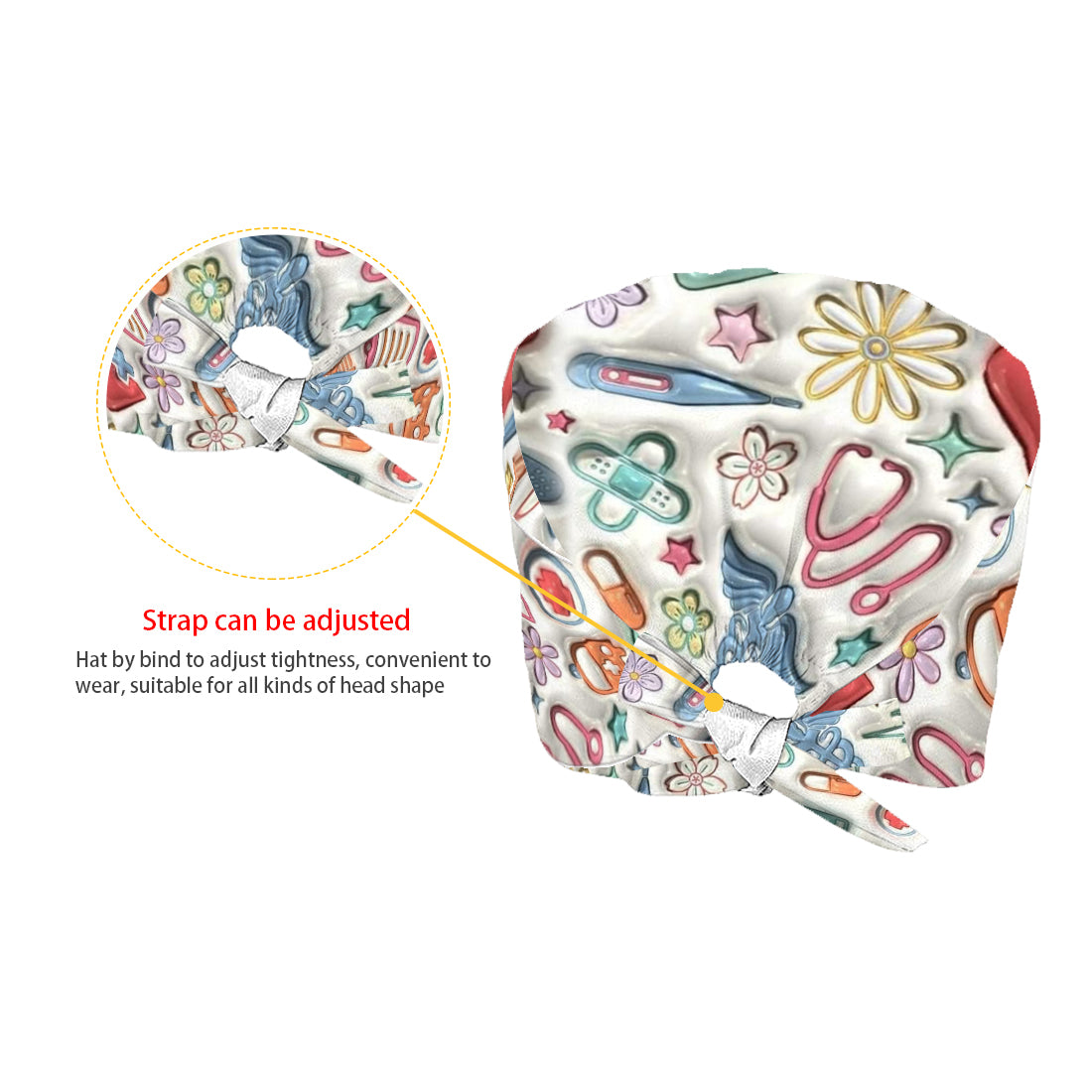 Nurse Life - Personalized Nurse Scrub Cap