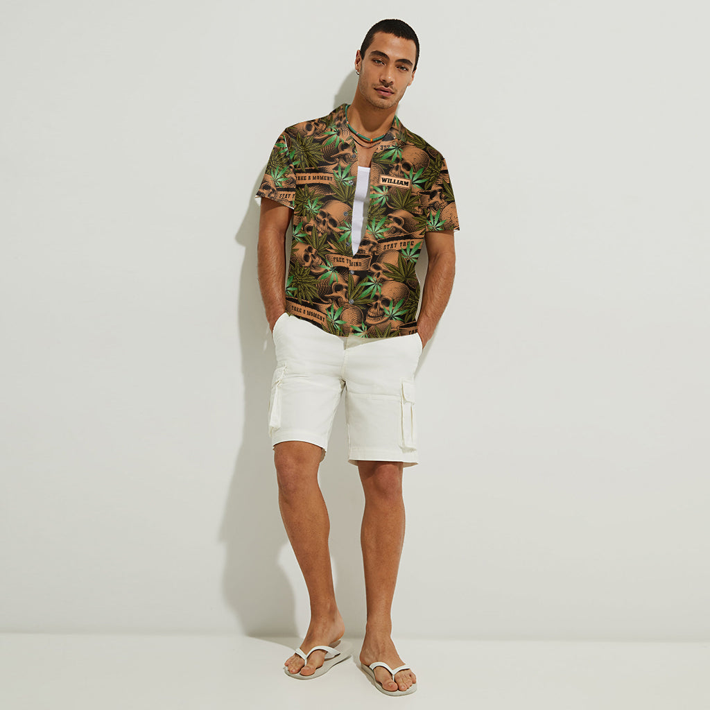 Free Your Mind - Personalized Weed Hawaiian Shirt