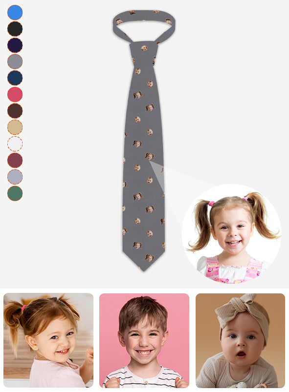 Any Photo - Personalized Father Necktie