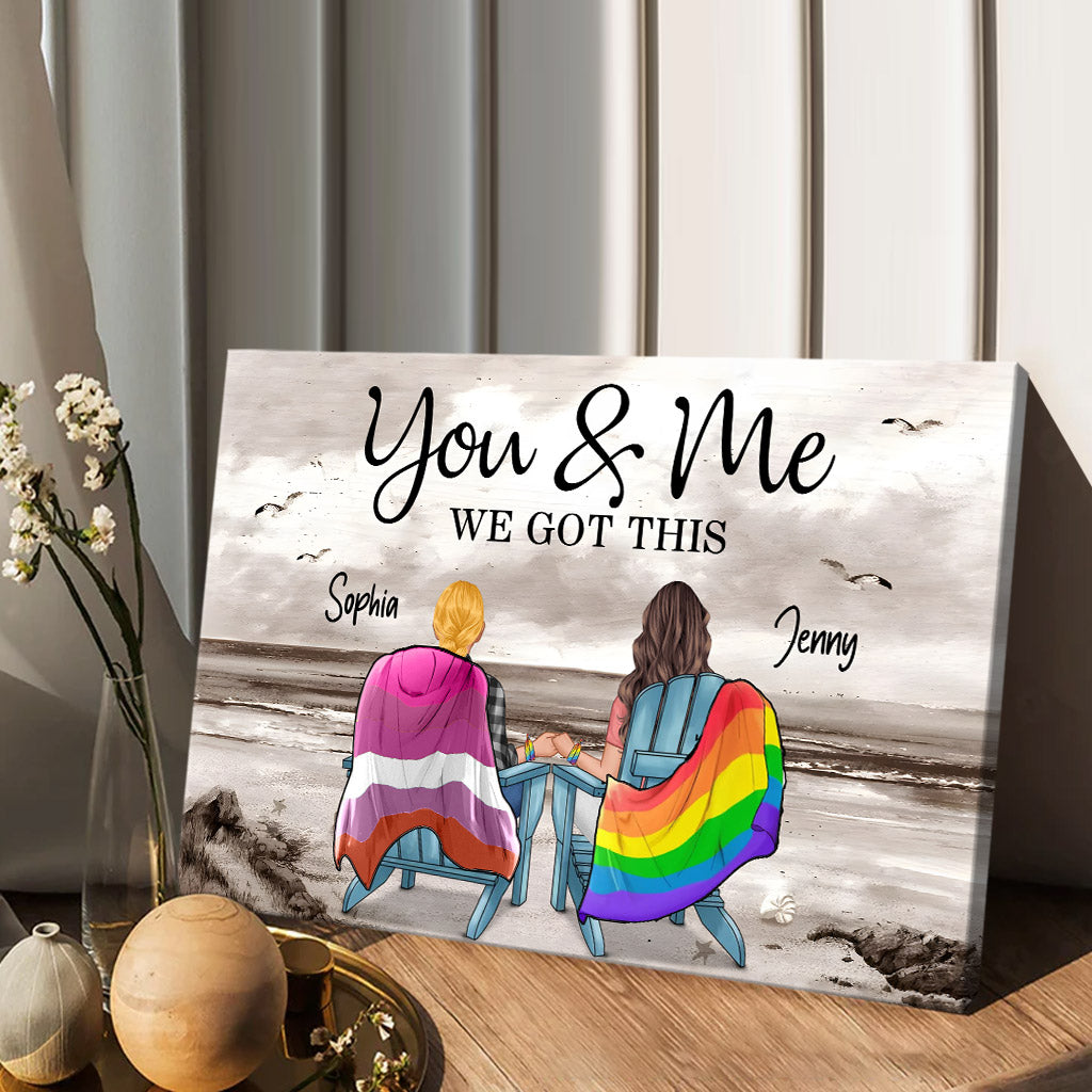 We Got This - Personalized LGBT Support Canvas And Poster
