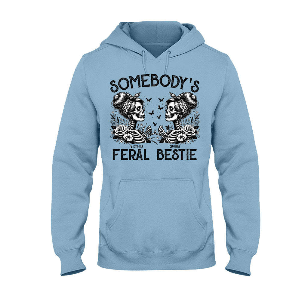 Spooky Besties Forever - Personalized Bestie T-shirt And Hoodie
