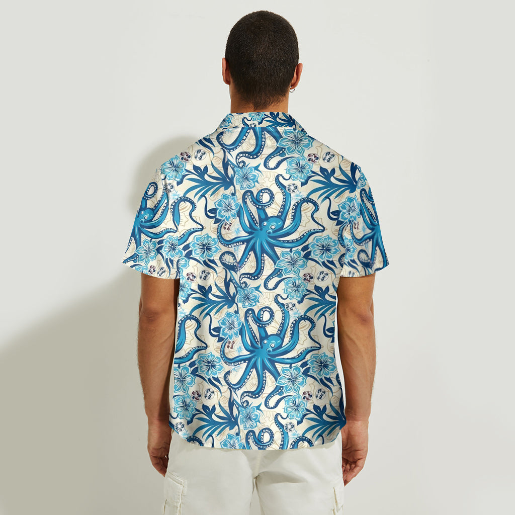 Cool Octopus - Personalized Sea Lover Hawaiian Shirt