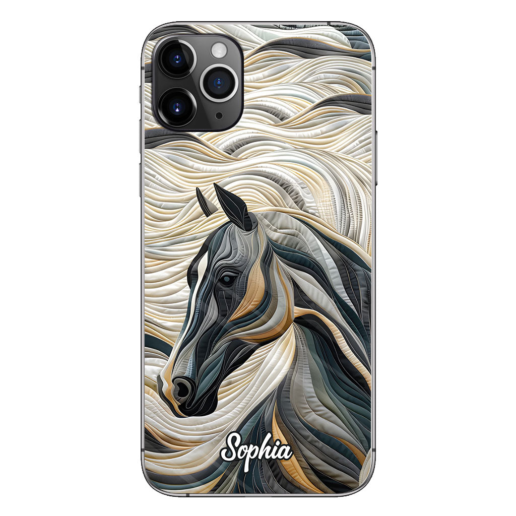 Beautiful Horse - Personalized Horse Phone Case