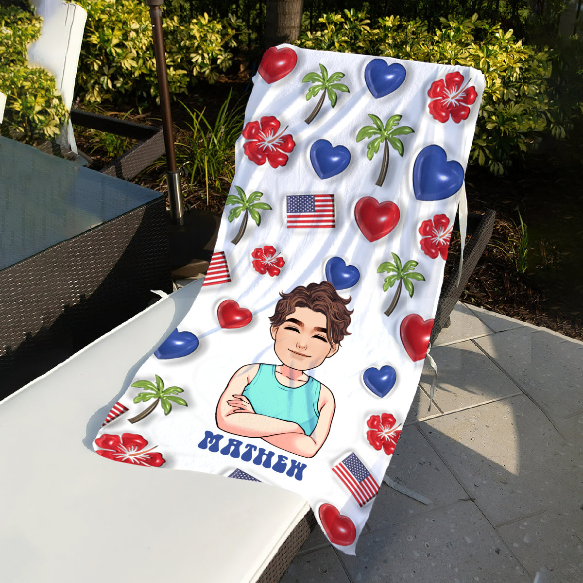Life Is Better At The Beach - Personalized Sea Lover Beach Towel