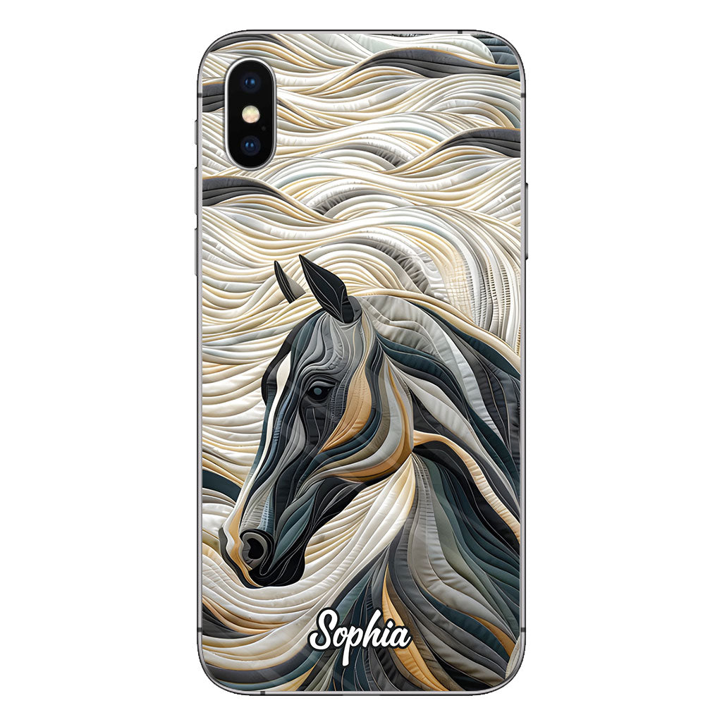 Beautiful Horse - Personalized Horse Phone Case