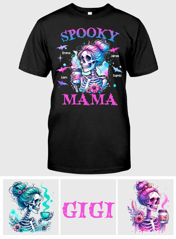 Spooky Mama - Personalized Mother T-shirt And Hoodie