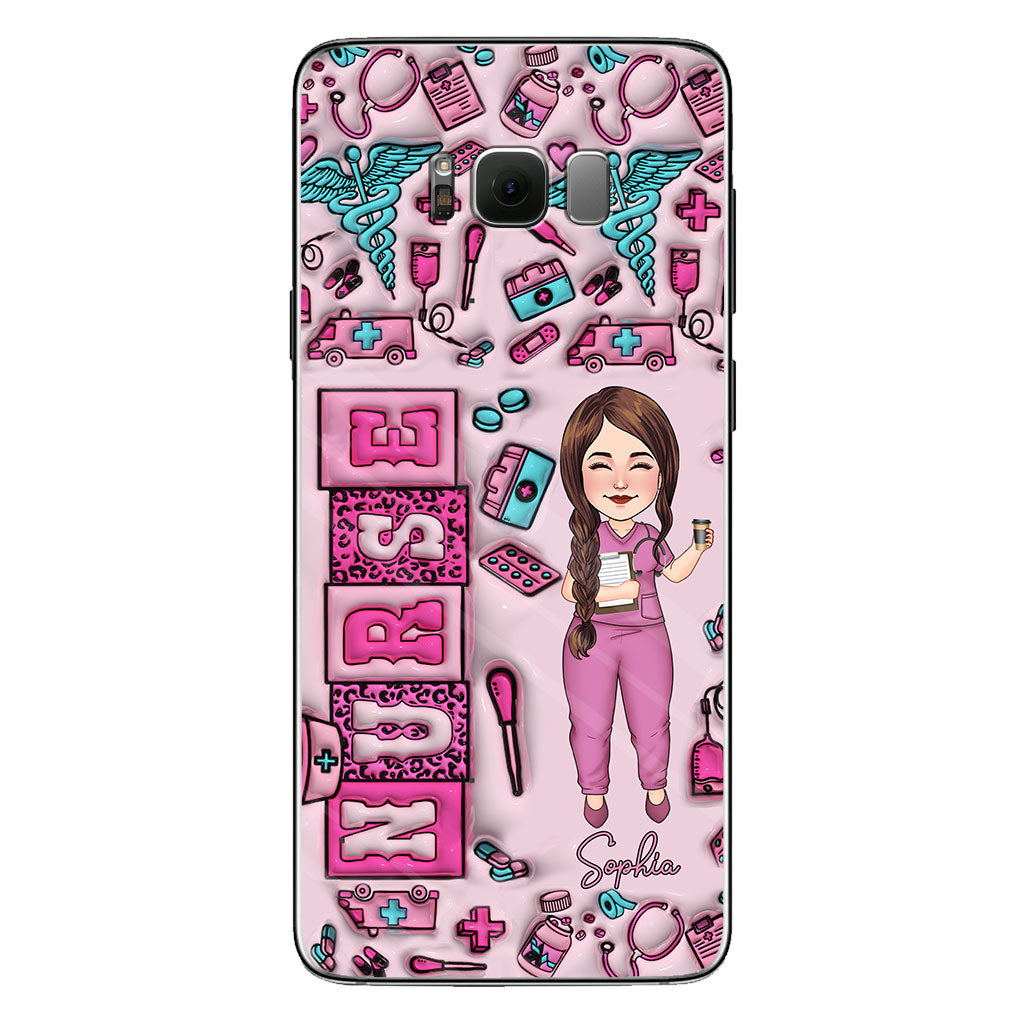 Nurse Life - Personalized Nurse Clear Phone Case