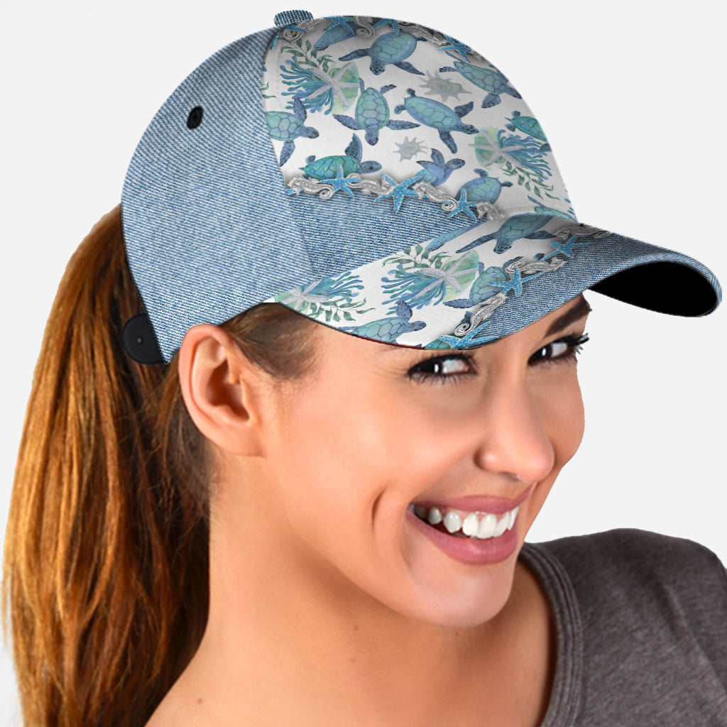 Cute Turtles - Personalized Turtle Classic Cap