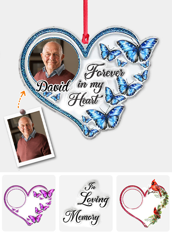 Forever In My Heart - Personalized Memorial Ornament