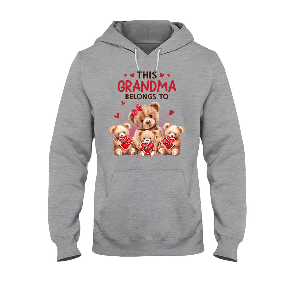 This Grandma Belongs To - Personalized Grandma T-shirt And Hoodie