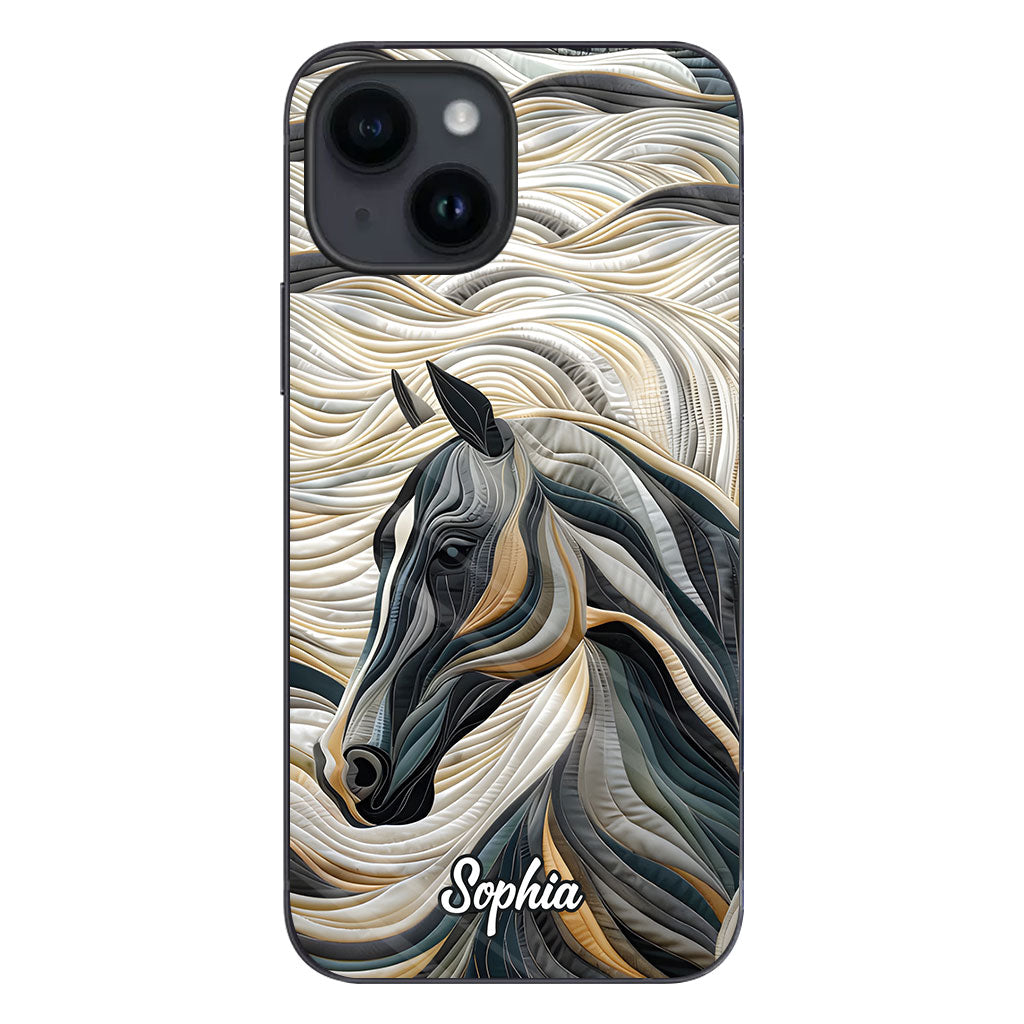 Beautiful Horse - Personalized Horse Phone Case