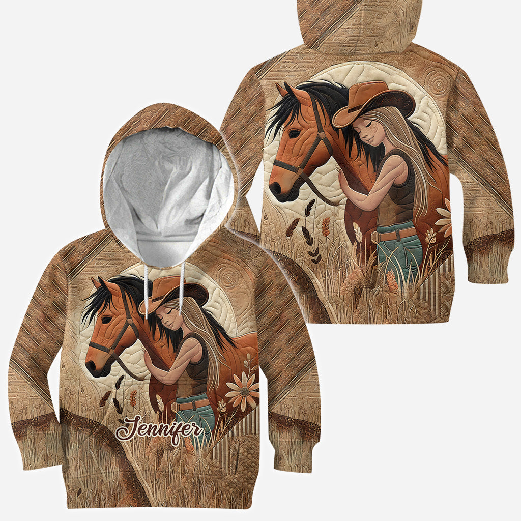 Horse Lovers - Personalized Horse All Over Shirt