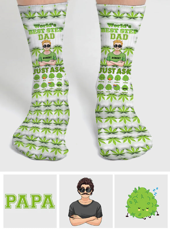 Dopest Dad Ever - Personalized Father Socks