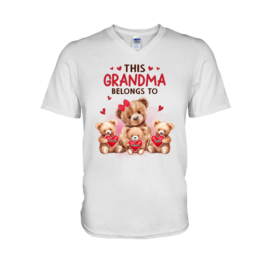 This Grandma Belongs To - Personalized Grandma T-shirt And Hoodie