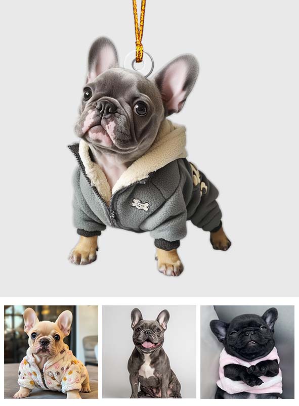 Ornement photo personnalisé - Ornement de chien sur mesure