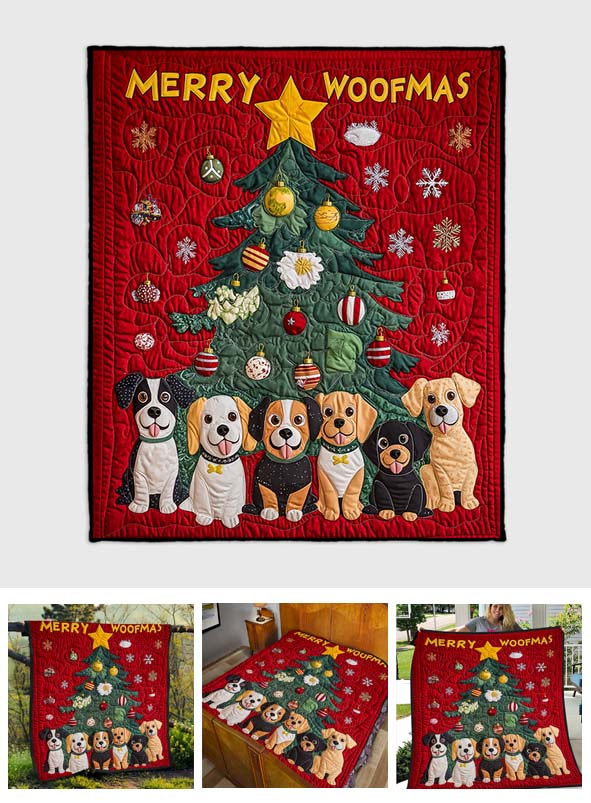Fröhliche Hundeweihnachten – Hundedecke
