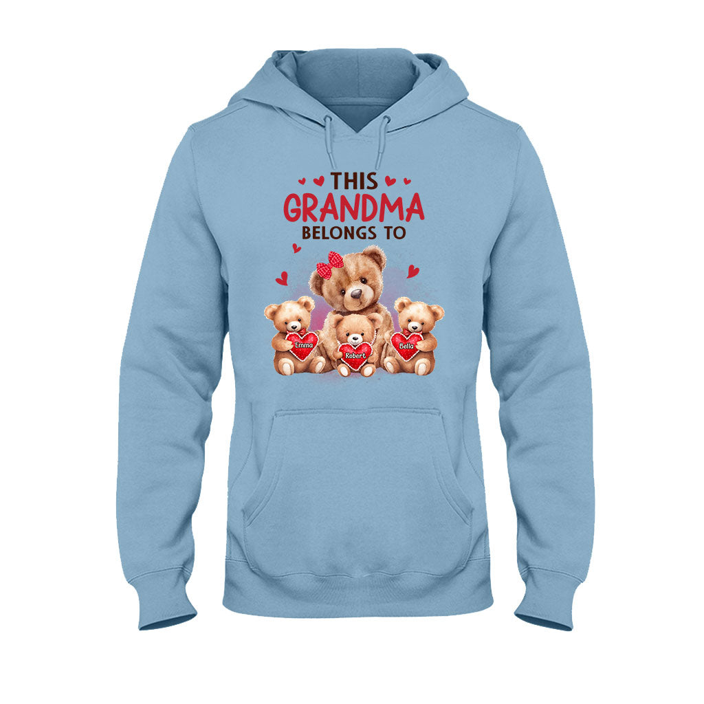 This Grandma Belongs To - Personalized Grandma T-shirt And Hoodie