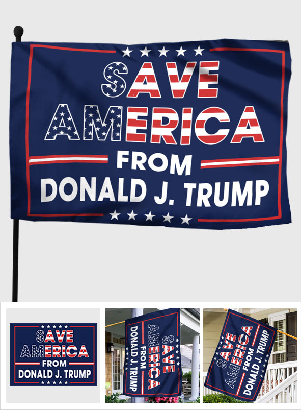 Sauvez le pays - Drapeau de la maison anti-Trump