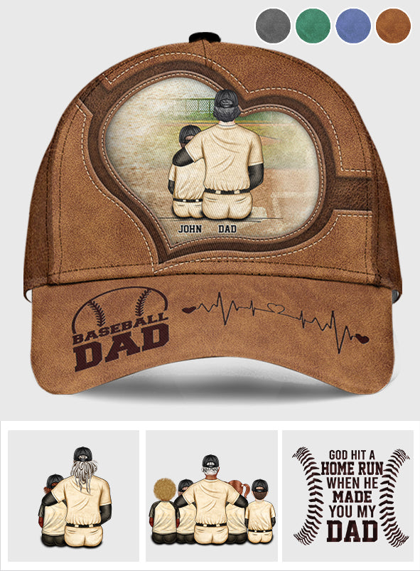 Baseball Dad - Personalized Baseball Classic Cap