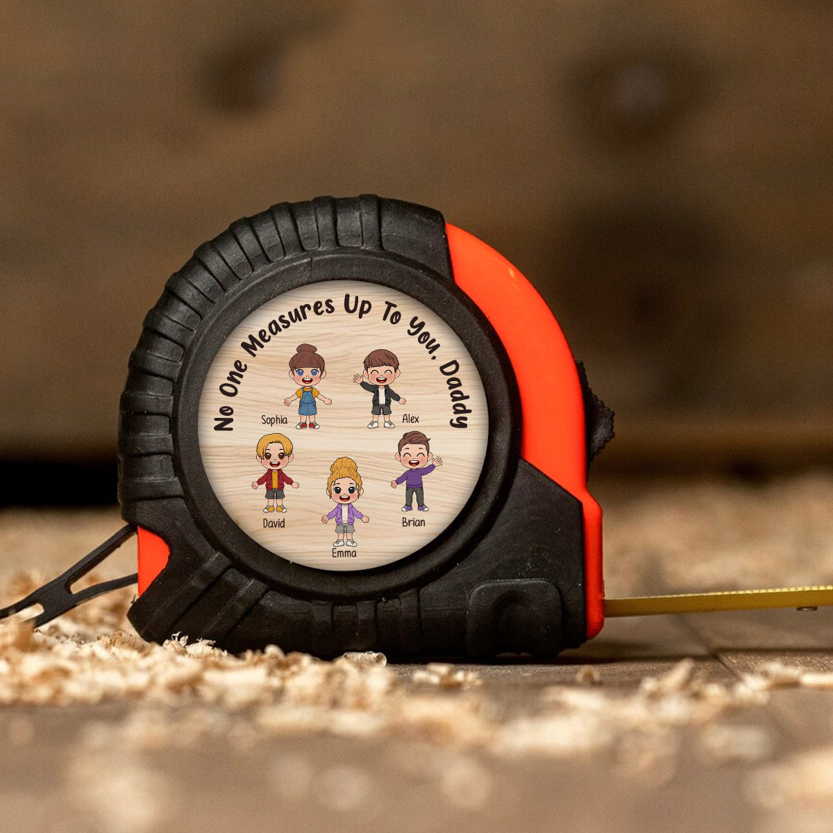 This Daddy Belongs To - Personalized Father Measure Tape