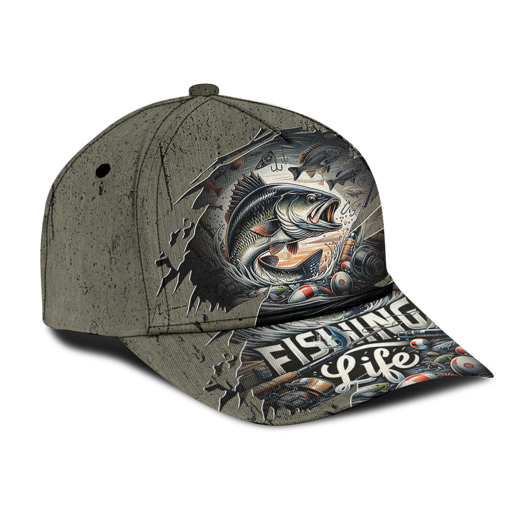 Fishing Life - Personalized Fishing Classic Cap