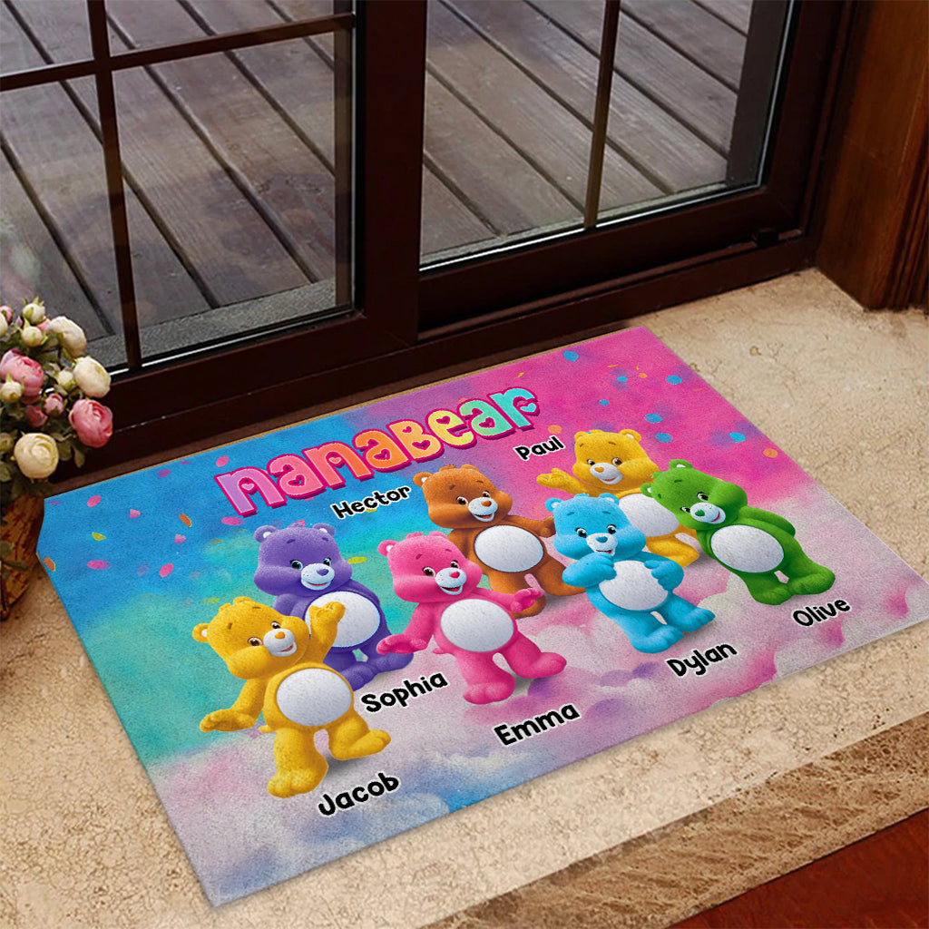 Nanabear - Personalized Grandma Doormat