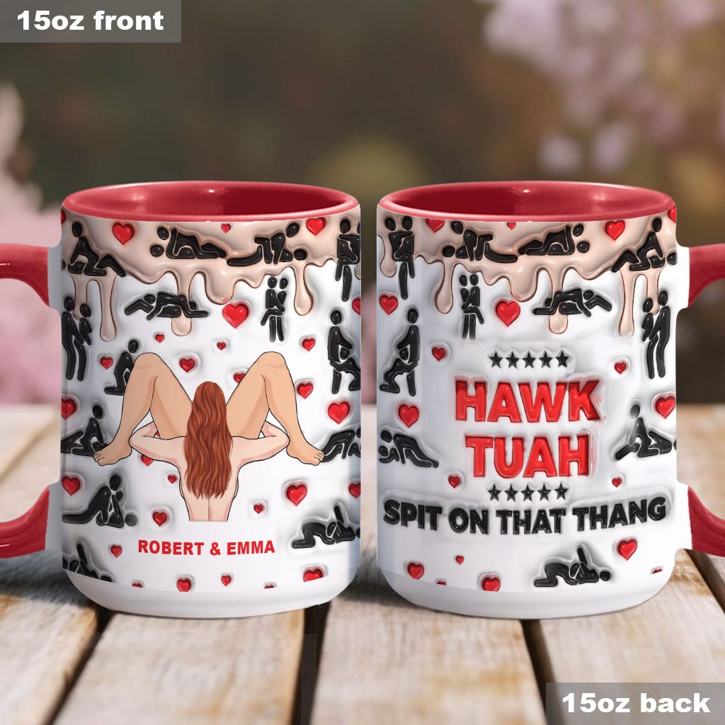Spit On That Thang - Personalized Couple Accent Mug
