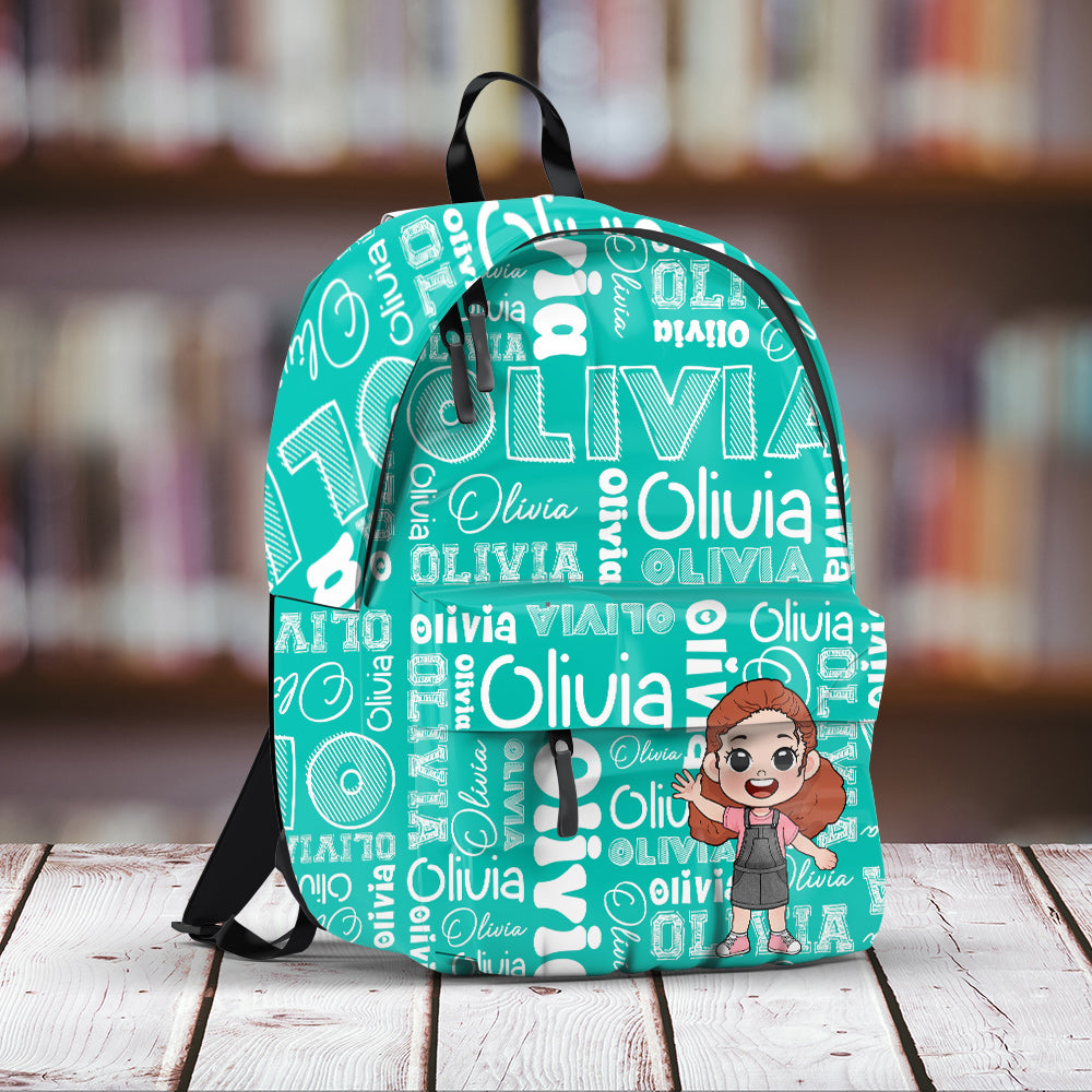 Any Name - Personalized Kid Backpack