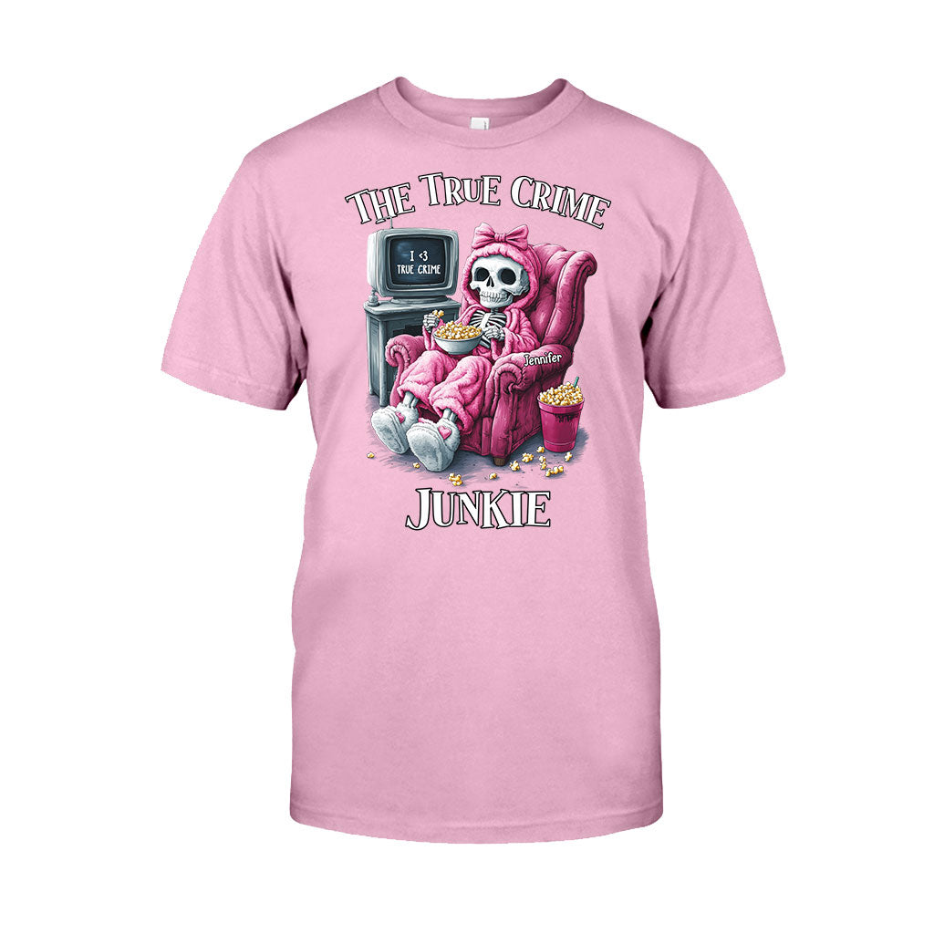 The True Crime Junkie - Personalized T-shirt And Hoodie