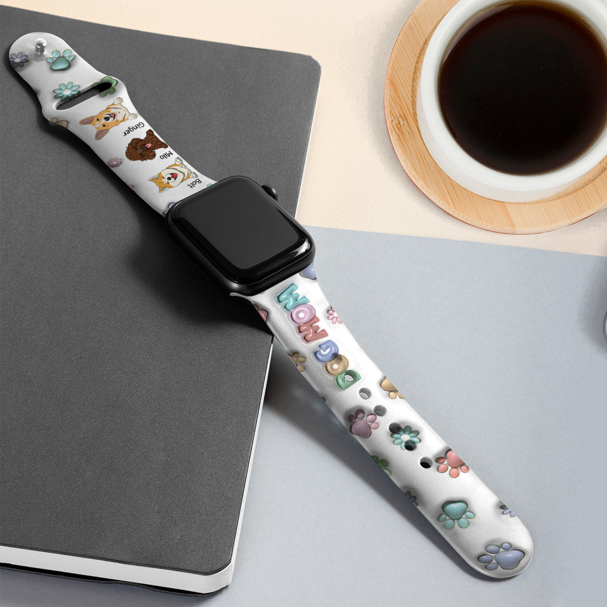 Pet Mom - Personalized Dog Apple Watch Band