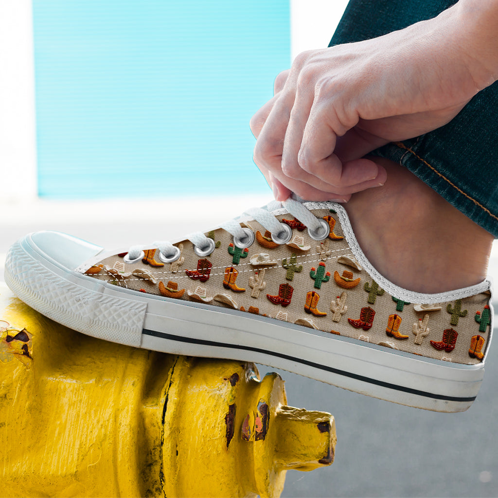 Love Horses - Personalized Horse Low Top Shoes