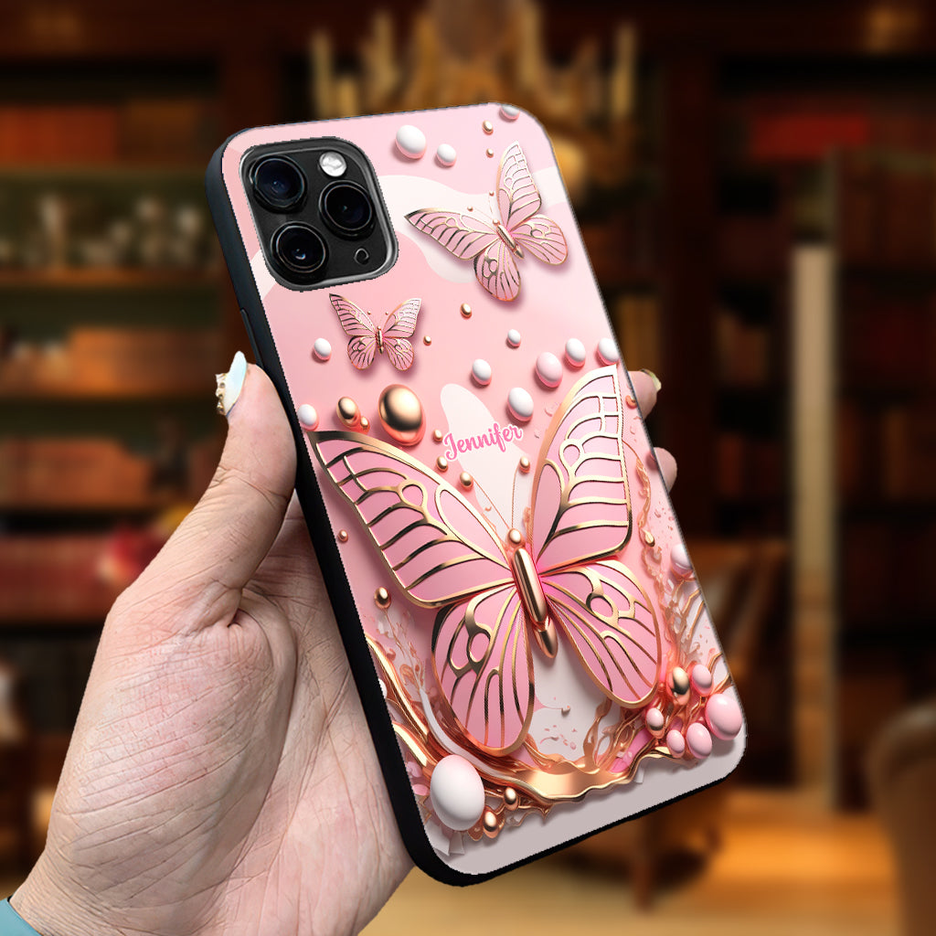 Love Butterflies - Personalized Butterfly Phone Case