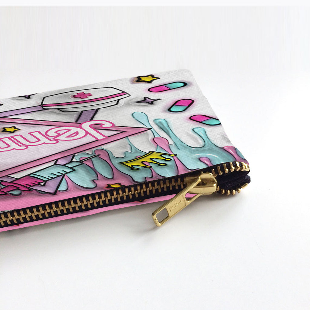 All My Nurse Stuff - Personalized Nurse Pouch