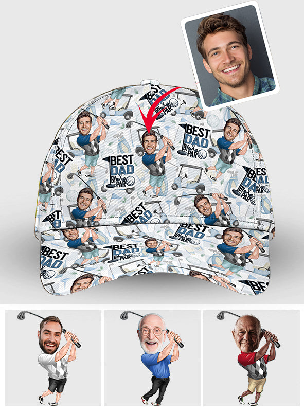 Geschenk für Golf-Papa, Onkel, Ehemann... - Personalisierte Golf Classic Cap