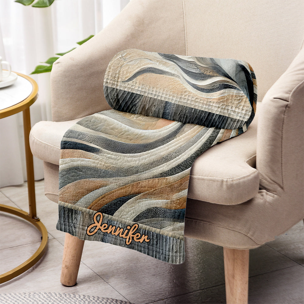 Just A Girl Who Loves Horses - Personalized Horse Blanket