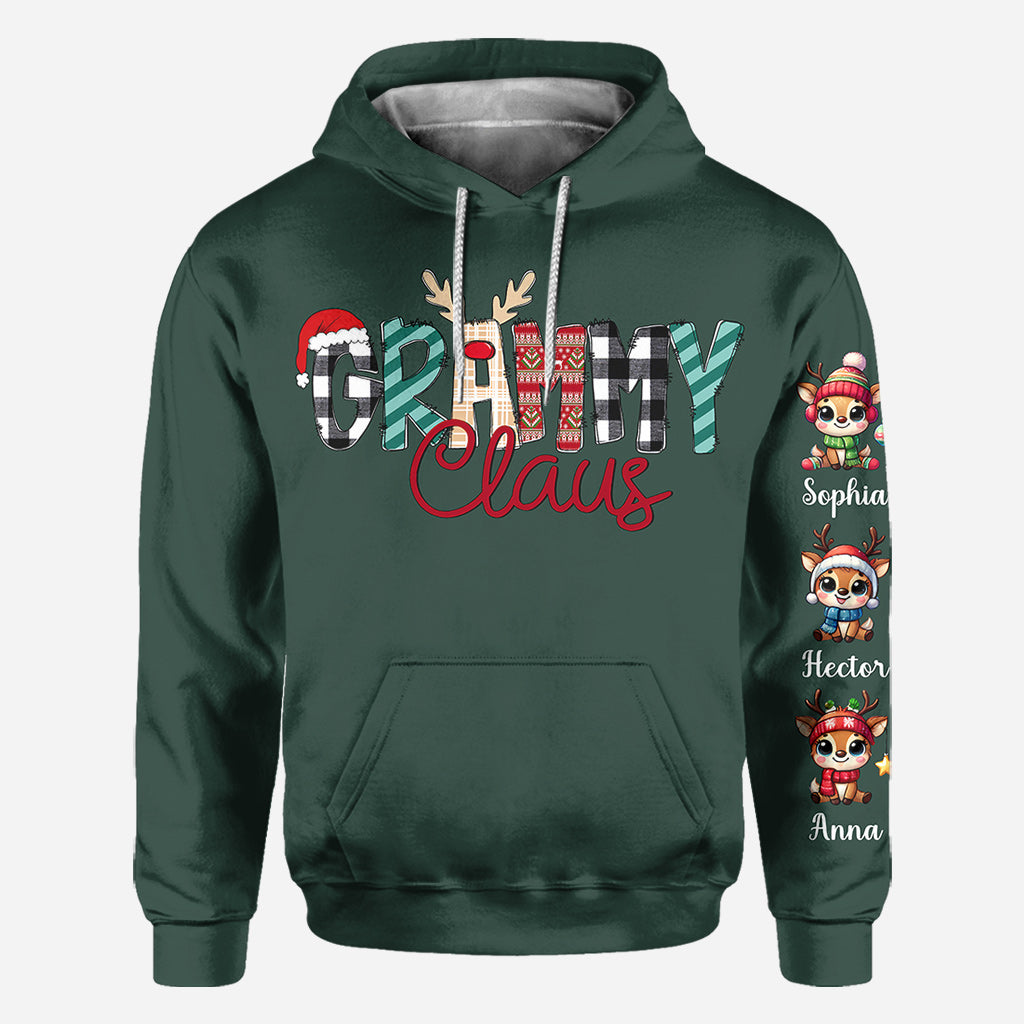 Grammy Claus - Personalized Grandma All Over Shirt