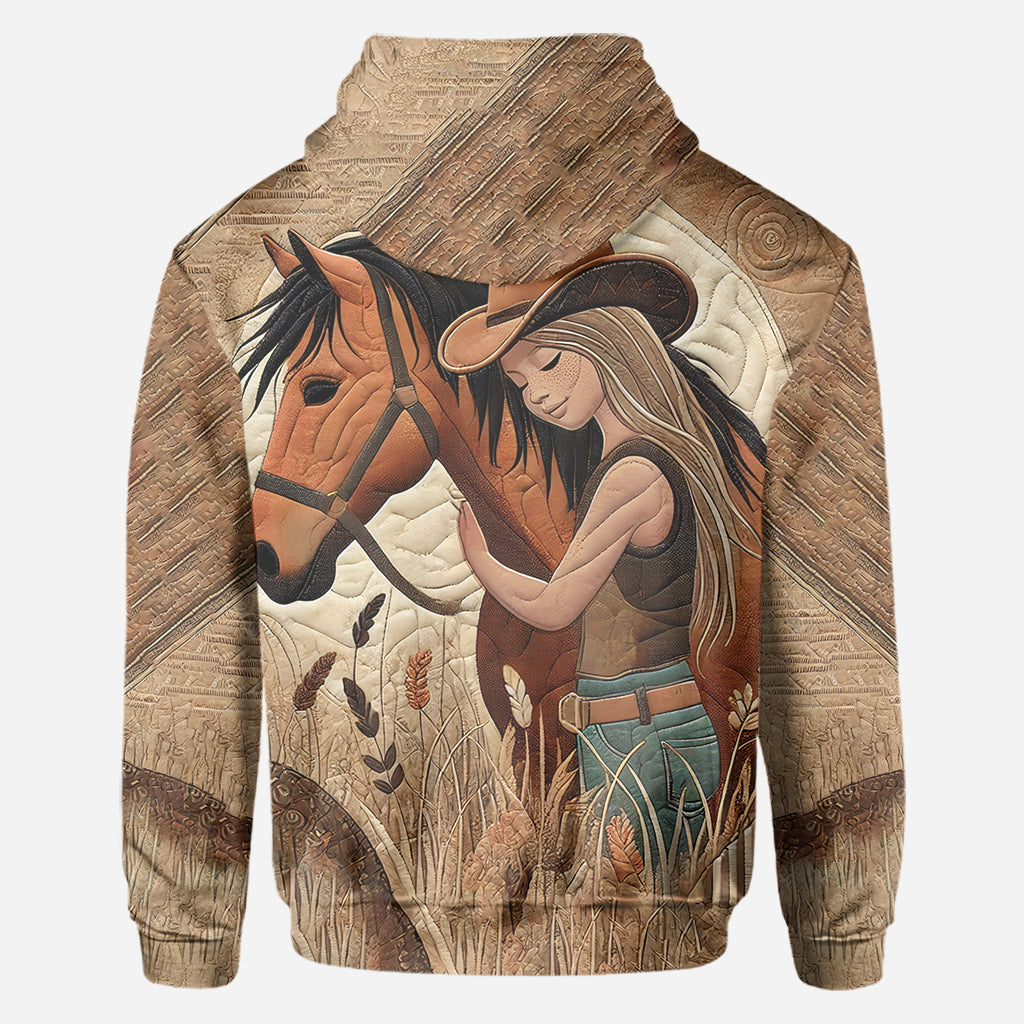 Horse Lovers - Personalized Horse All Over Shirt