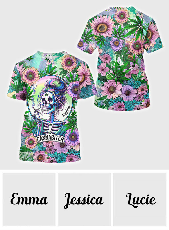 Cannabitch - Personalized Weed All Over Shirt