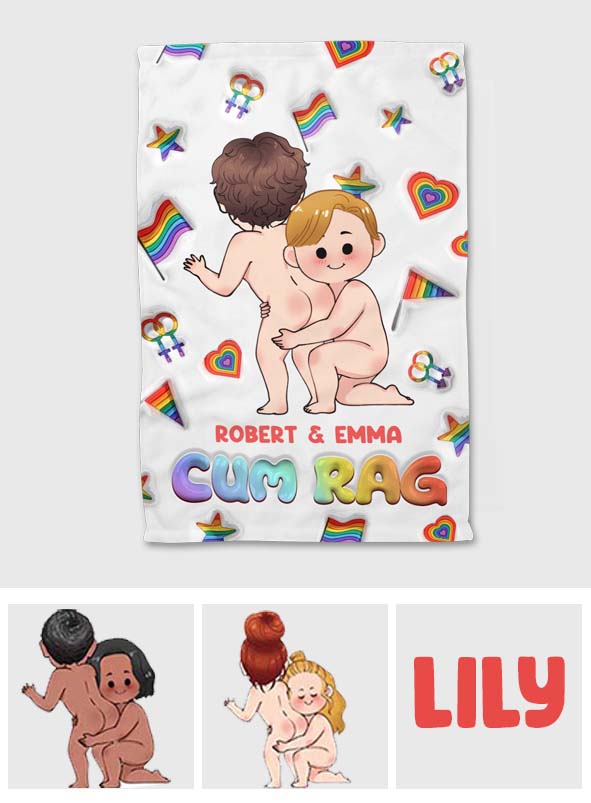 Cum Rag - Personalized LGBT Support Towel