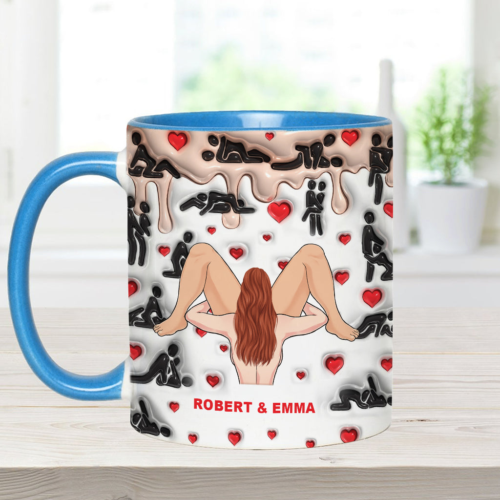 Spit On That Thang - Personalized Couple Accent Mug