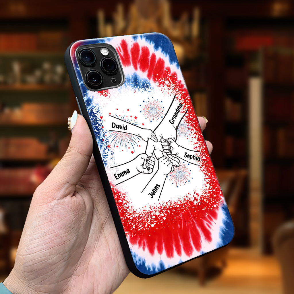 Grandma's Life 4th Of July - Personalized Grandma Phone Case