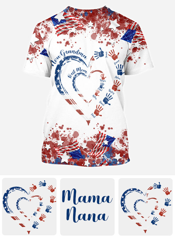 Erst Mama, jetzt Opa – personalisiertes Oma-Shirt