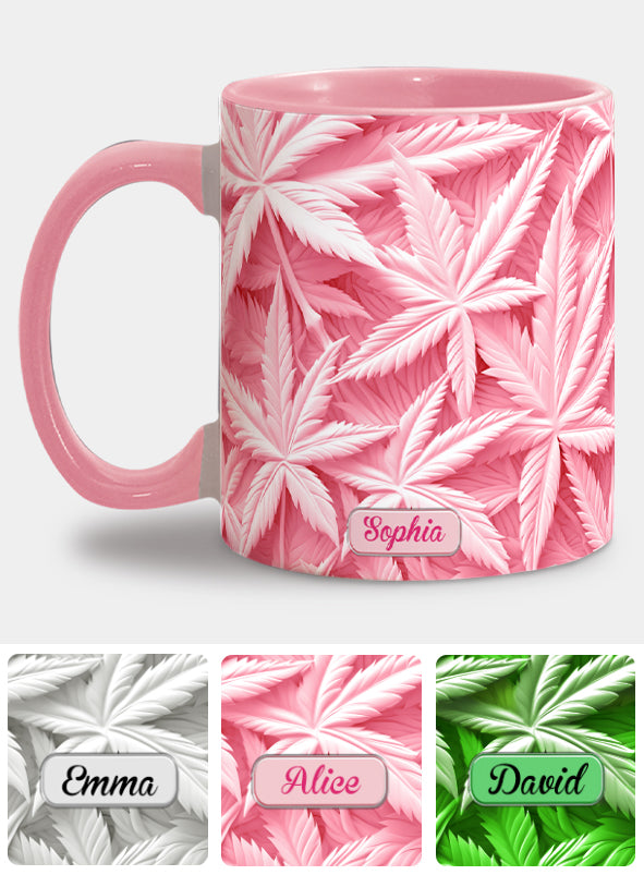 Mug personnalisé « 420 Vibes » avec motif cannabis