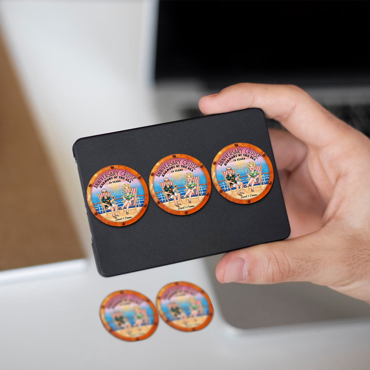 Anniversary Cruise Door Decorations - Personalized Cruising Magnet