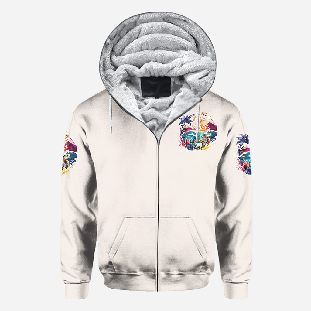 Salty Lil' Beach - Personalized Turtle All Over Shirt
